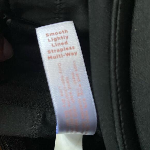 Cacique Smooth Lightly Lined Strapless Multi Way Bra 5-hook closure 44H NWOTs - Picture 7 of 7